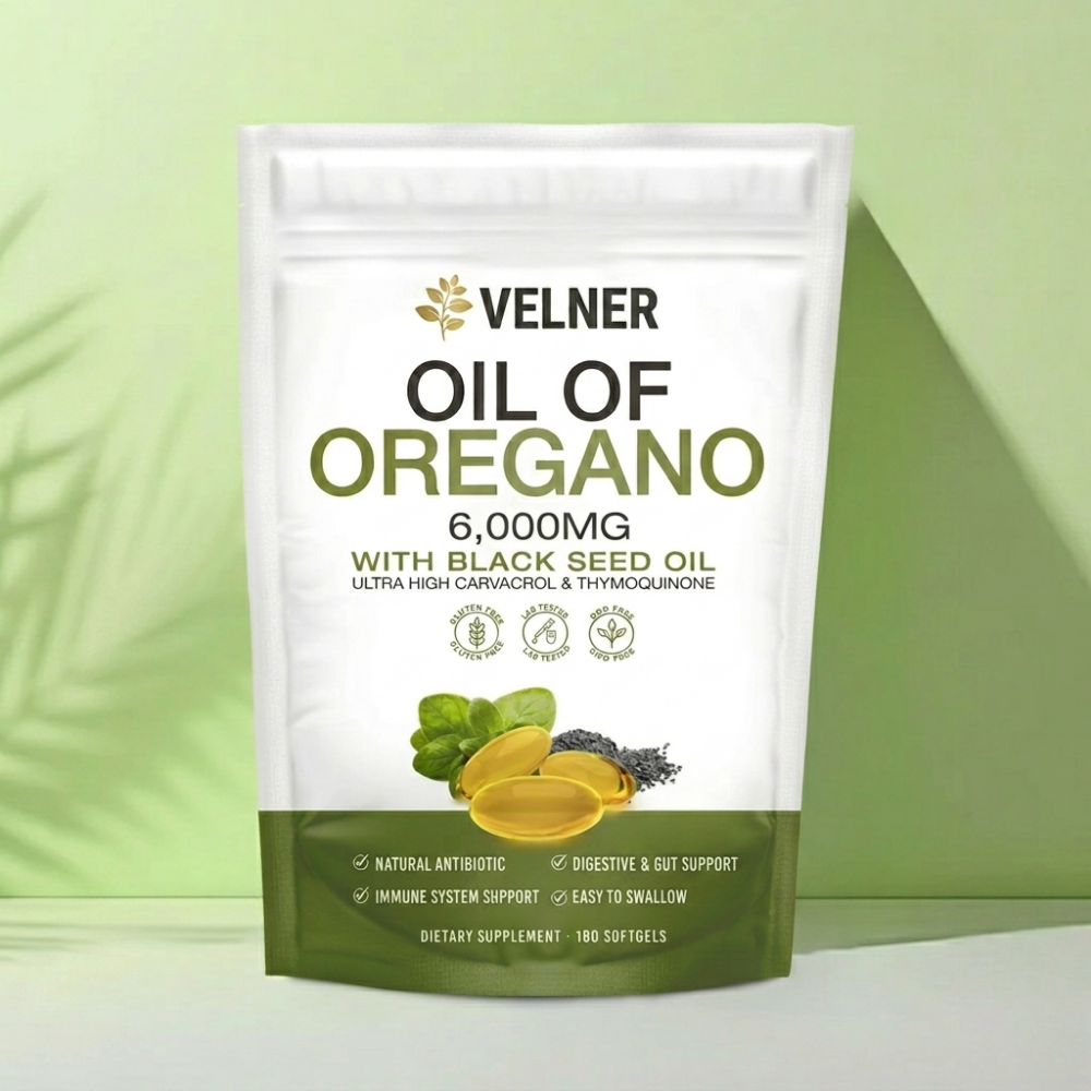 Velner Oregano Oil with Black Seed Oil