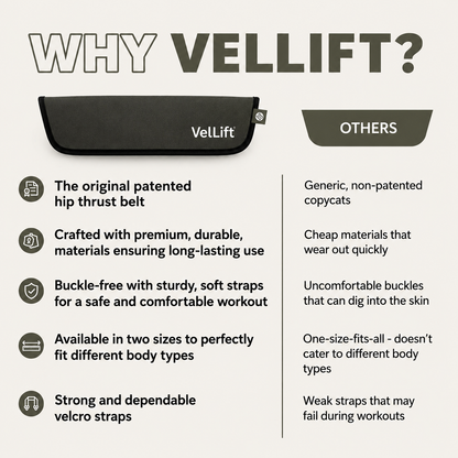 VelLift™ Hip Thrust Belt